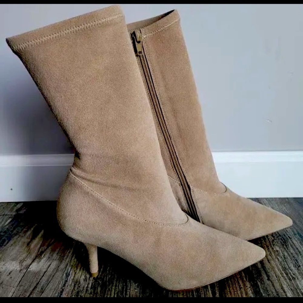 Yeezy Season 7 Graphite Thick Suede ANKLE BOOT Size 38